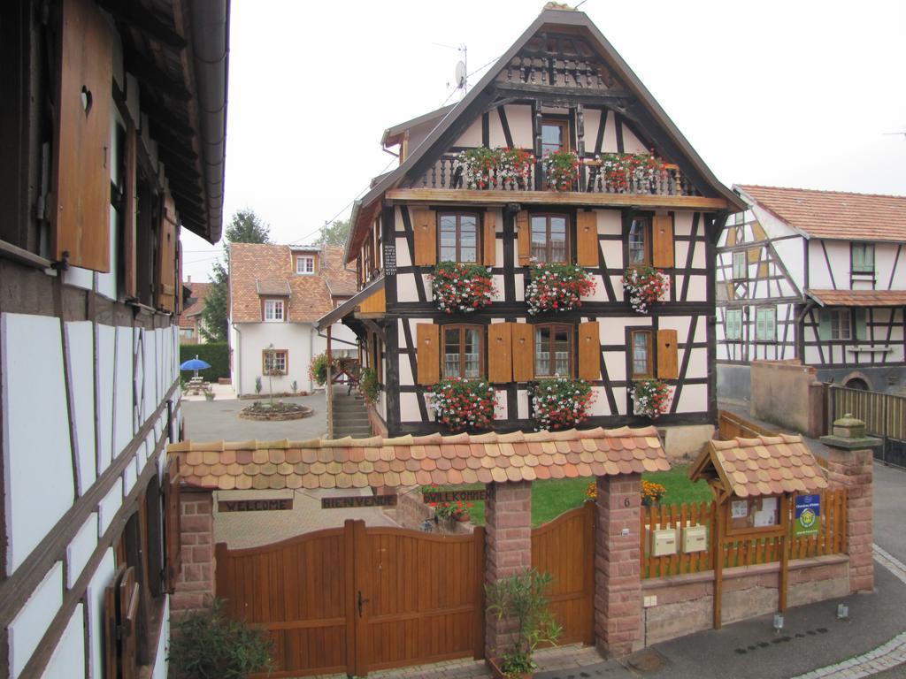 Maison D'Hotes Douce Nuit Obermodern Szoba fotó